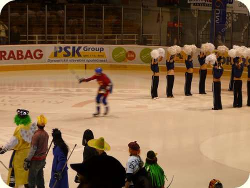 Hockey match between MU and VUT