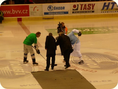 Hockey match between MU and VUT