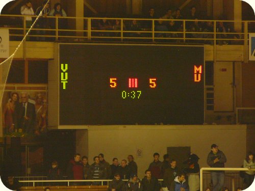 Hockey match between MU and VUT