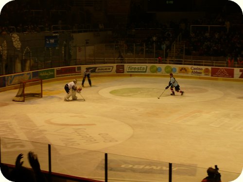 Hockey match between MU and VUT