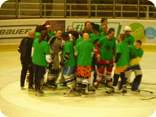 Hockey match between MU and VUT