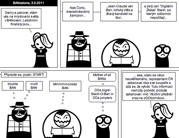 Jan DD Stach a mistrovství světa v BANování